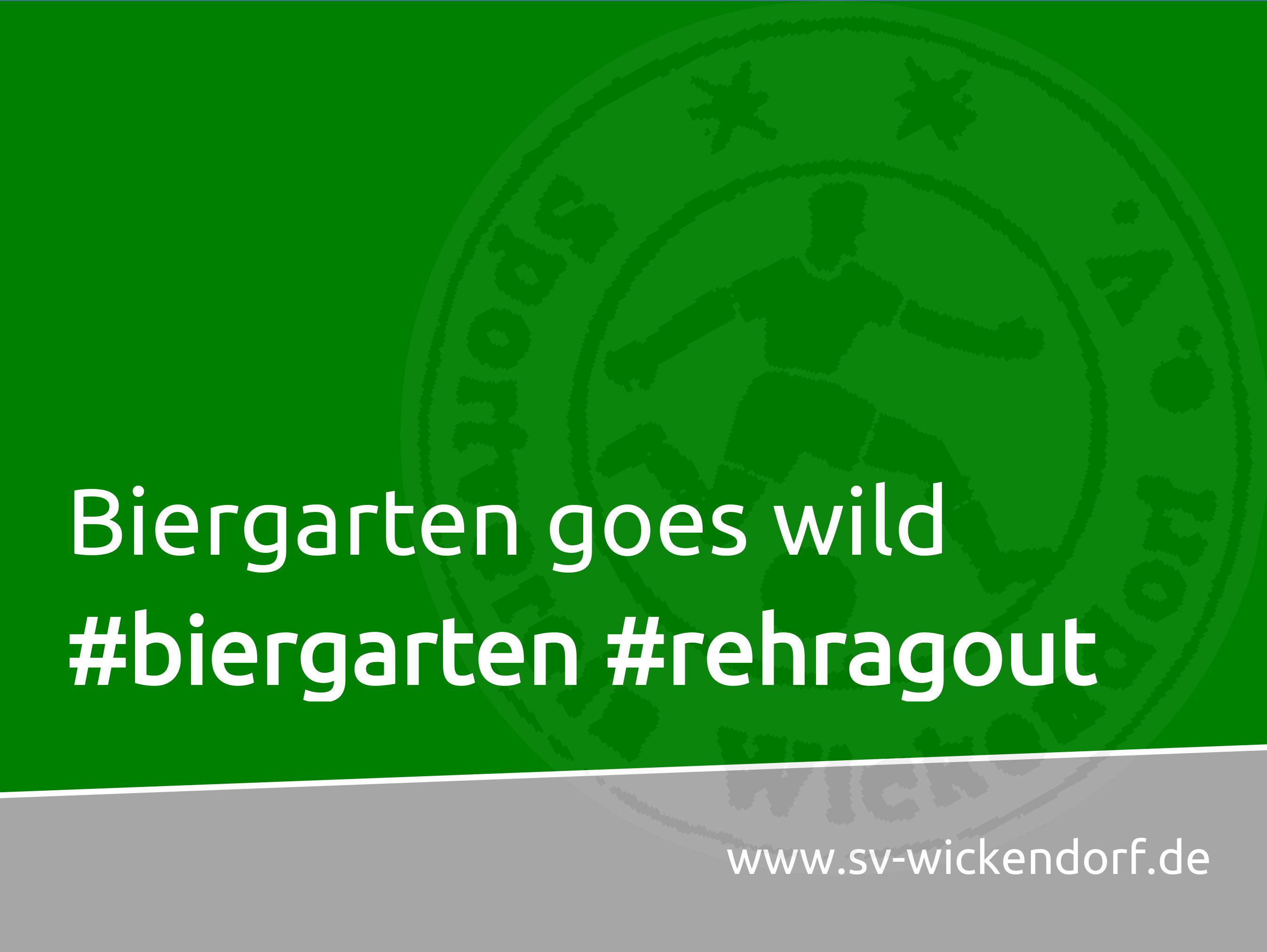 Biergarten goes wild